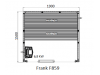 Финская сауна с электропечью Frank F 855 (150x150x210)